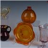 Image 5 : 19pc Heisey & Assorted Art Glass Tableware, Multicolored