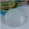 Image 14 : 62pc Colorful Glass Children's Tableware