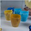 Image 6 : 62pc Colorful Glass Children's Tableware