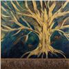 Image 4 : Original Expressionist Oil on Canvas, Golden Tree