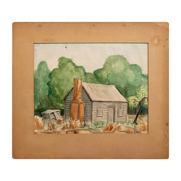 Lenore Hamer (American, 1884-1960), Original Watercolor