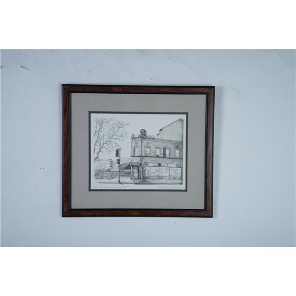 Paul DiPasquale, Original Etching on Paper, Signed