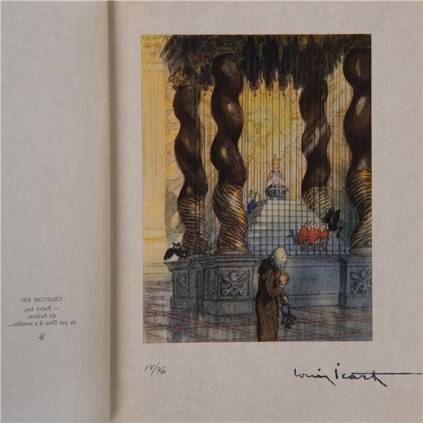 Louis Icart (Aft.) Color Lithograph on Paper Gargantua Suite