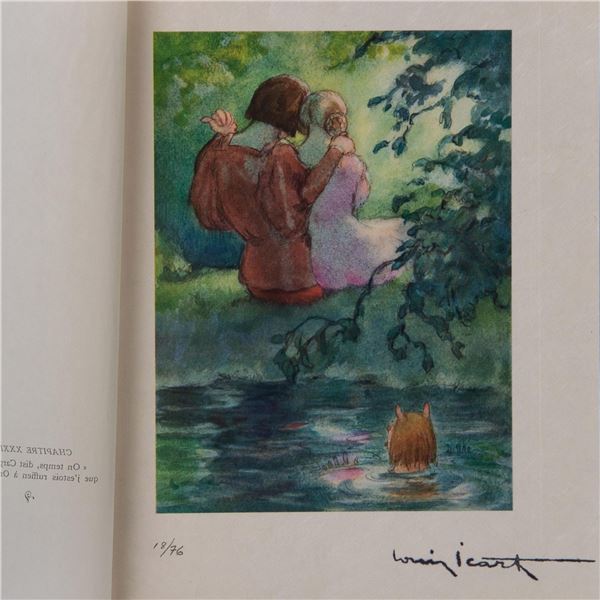 Louis Icart (Aft.) Color Lithograph on Paper Gargantua Suite