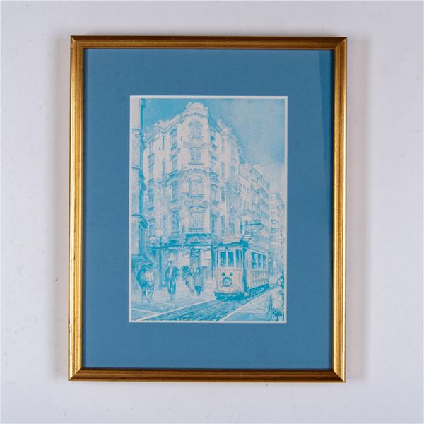 After Kenan Cizer Ercel, Offset on Paper, Istiklal Avenue