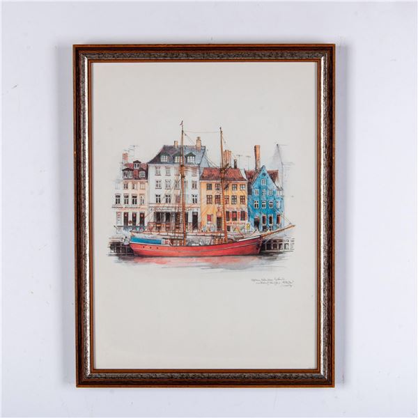 After Mads Stage, Color Offset, Nyhavn with Lilla Dan