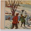 Image 4 : Carl Ivar Gilbert, Vintage Color Print on Paper, Snowman