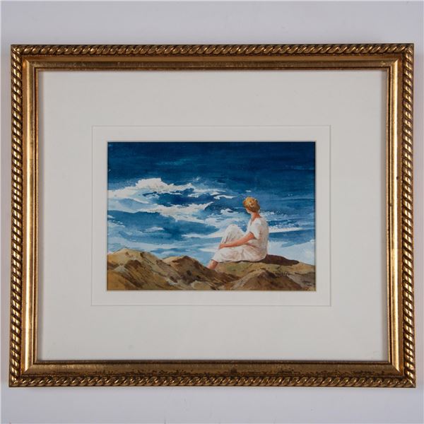 Margaret Roberts, Original Watercolor Painting, Signed