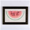 Image 1 : Karyn Frances Gray, Lithograph on Paper, Watermelon Slice