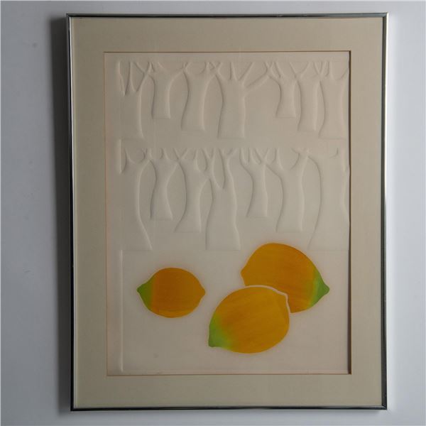 Judy Targan, Original Embossed Intaglio on Paper, Signed