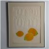 Image 1 : Judy Targan, Original Embossed Intaglio on Paper, Signed