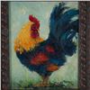 Image 2 : Arlene Hammond, Original Oil on Board, Rooster, Signed