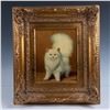 Image 1 : C. Swanson Persian Cat Oil on Canvass