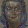 Image 5 : Original Pastel Female Portrait Drawing on Paper
