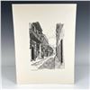Image 8 : Jorge Posada, Set of 6 Engravings on Paper, Colombian Views