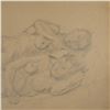 Image 4 : Original Graphite Drawings on Paper, Nude of Lovers