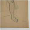 Image 9 : Set of Two Original Drawings of Female Nudes on Paper