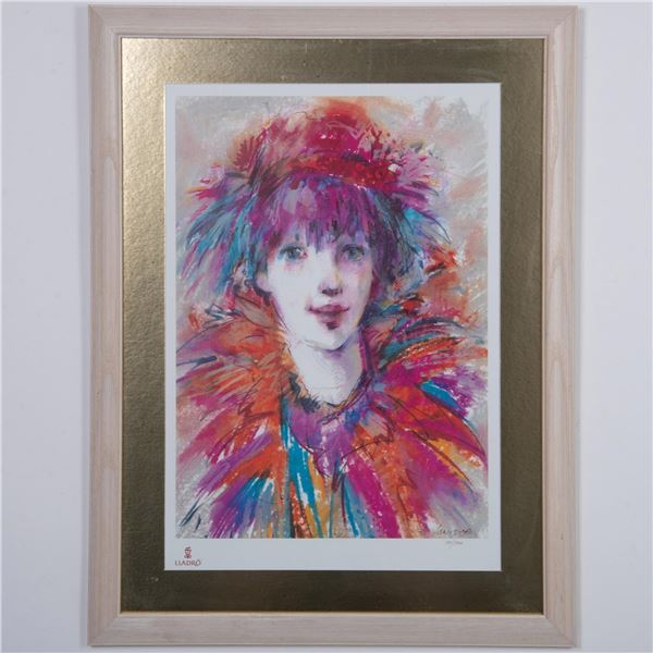 Enrique Sanisidro, Original Lithograph on Paper, Signed