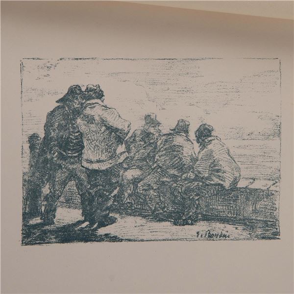 Eugene Boudin (Aft.) Original Lithograph on Wove Paper