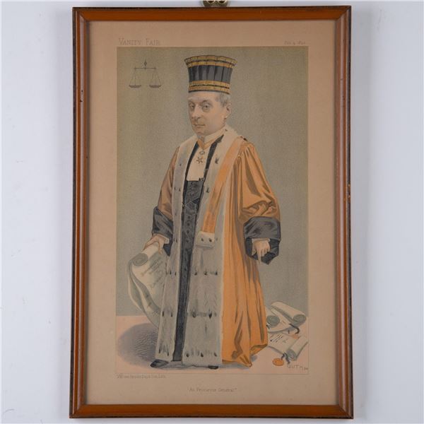 Jean Baptiste Guth, Antique Color Lithograph on Paper