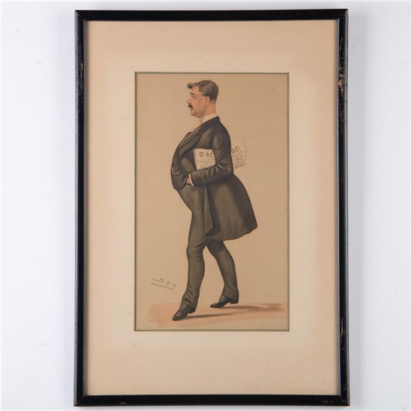 Leslie Matthew Ward (Spy), Antique Color Lithograph on Paper