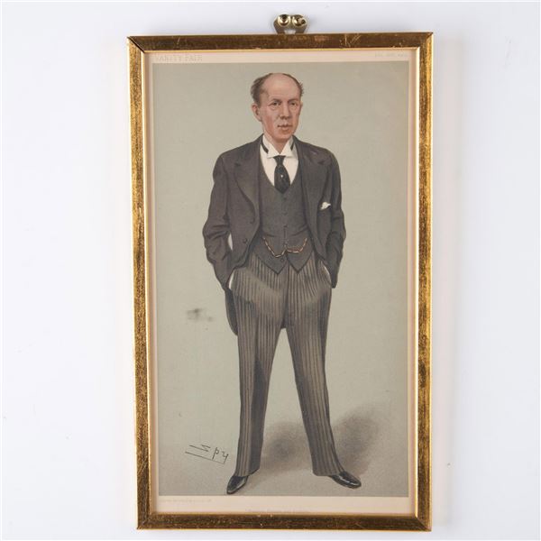 Leslie Matthew Ward (Spy), Antique Color Lithograph on Paper