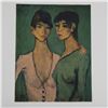 Image 2 : Otto Mueller (Aft.) Color Print on Paper, Two Sisters