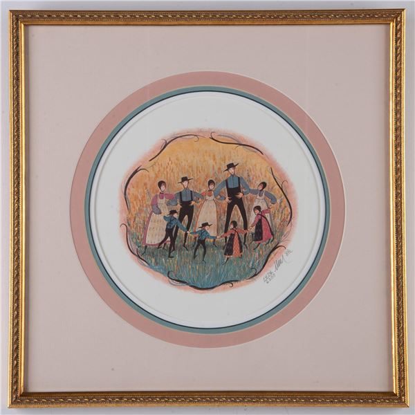 Patricia Buckley Moss, Color Print on Paper, Signed