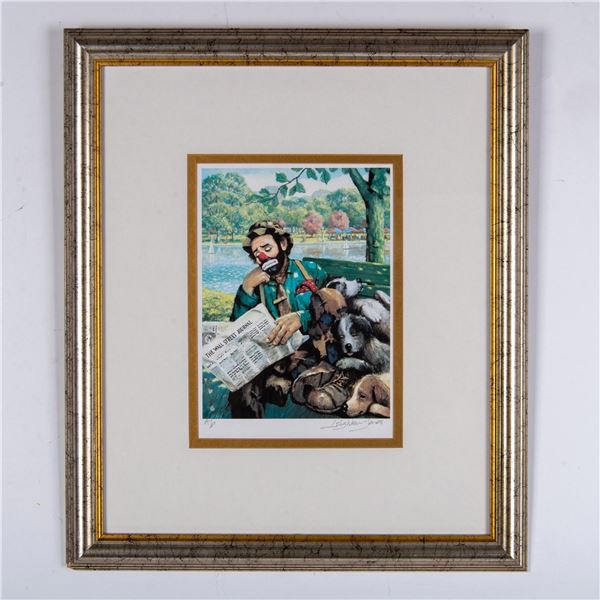 Barry Leighton-Jones, Original Serigraph on Paper, Signed