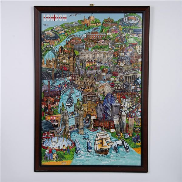 Donna Stackhouse, Digital Poster on Paper, London