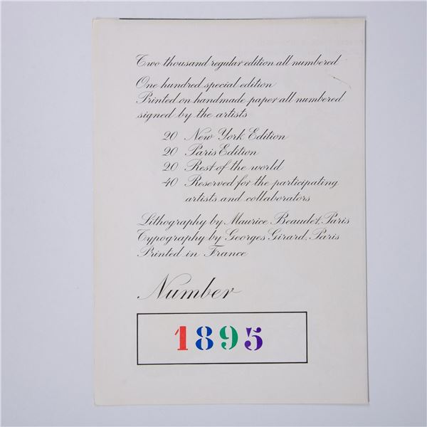 Asger Jorn (Aft.) One Cent Life, Original Color Lithograph