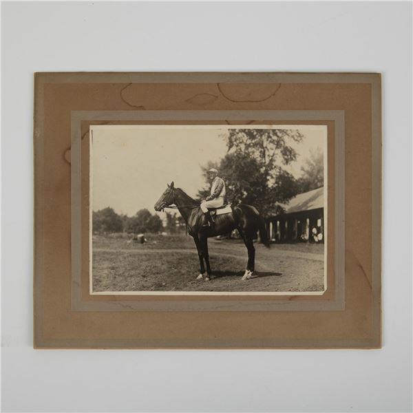 Original Black and White Equestrian and Horse Photograph