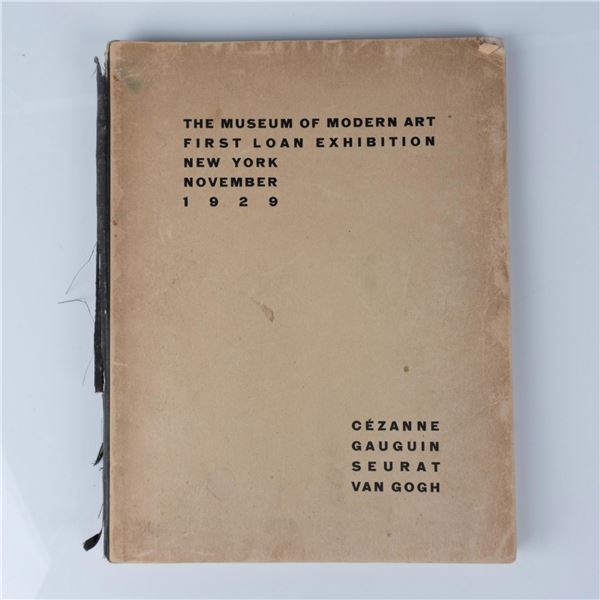 Museum of Modern Art First Loan Exhibition New York 1929