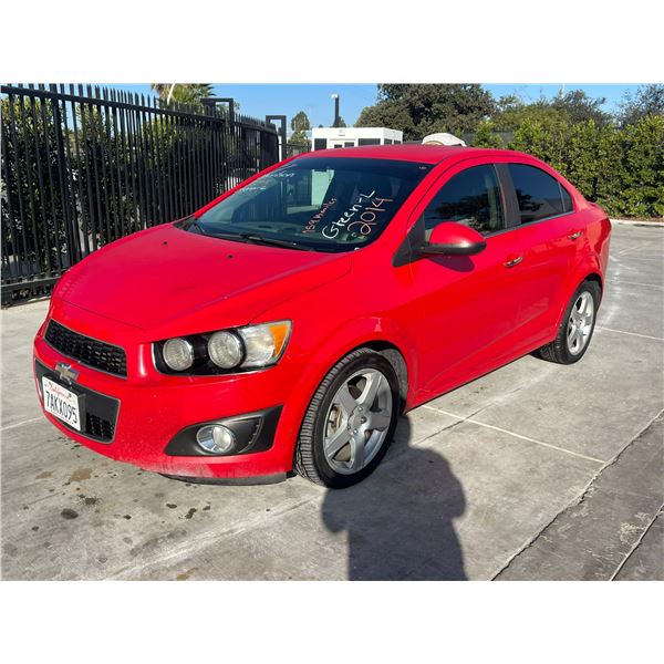 CHEV SONIC 2014 T-DONATION