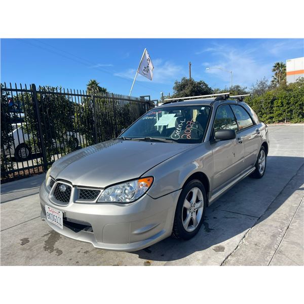 SUBA IMPREZA 2007 WAIT/TITLE- SMOG