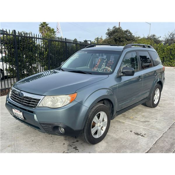 SUBA FORESTER 2010 T-DONATION