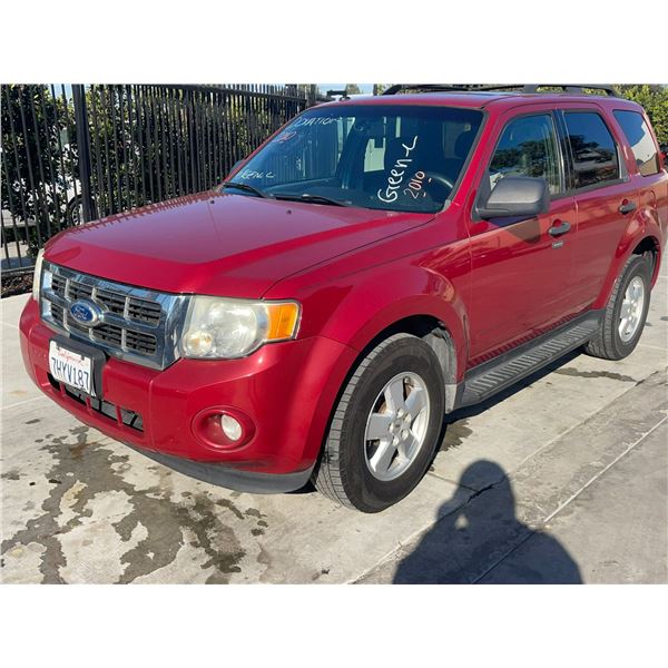 FORD ESCAPE 2010 APP  DUP/T-DON