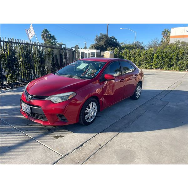 TOYT COROLLA 2015 T-DON - SMOG