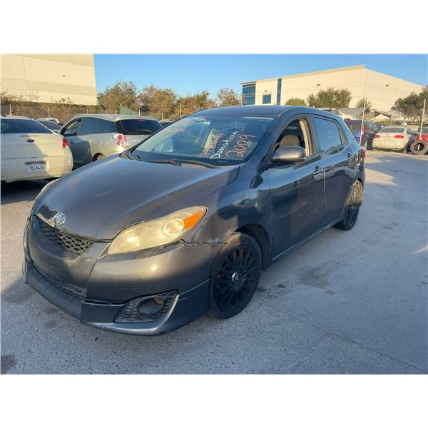 TOYT MATRIX 2009 SALV T/DONATION