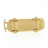 Image 4 : Vintage 14k Gold 3D Old Car w/ Bumper & Mechanical Spinning Wheels Charm Pendant