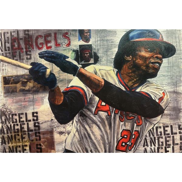 Rod Carew by Stephen Holland