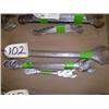 Image 1 : QUANTITY OF (3) BUNDLES OF ASSORTED SIZE COMBINATION END WRENCHES