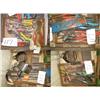 Image 1 : PALLET CONSISTING OF ASSORTED SCREW DRIVERS, PLIERS, HEEL BARS, & ALLEN WRENCHES