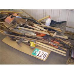 PALLET CONSISTING OF ASSORTED HAND TOOLS