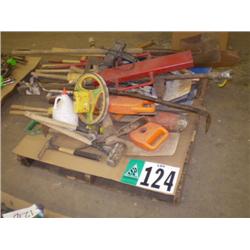 PALLET CONSISTING OF ASSORTED HAND TOOLS