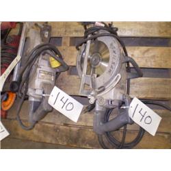 QUANTITY OF (2) 7 1/4" ELECTRIC SKILL SAWS