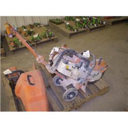 STIHL TS500 14in. CONCRETE SAW, s/n N/A: