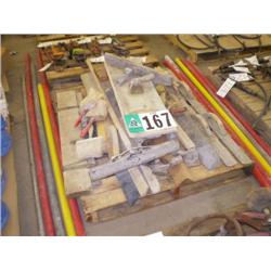 PALLET CONSISTING OF ASSORTED CONCRETE HAND TOOLS