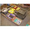 Image 1 : PALLET CONSISTING OF O-RING, SNAP RING KITS, OIL SAMPLE KITS, DRILL BITS, & AMMO BOXES