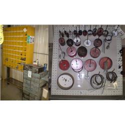 BOLT BIN CABINET WITH CONTENTS, s/n N/A: